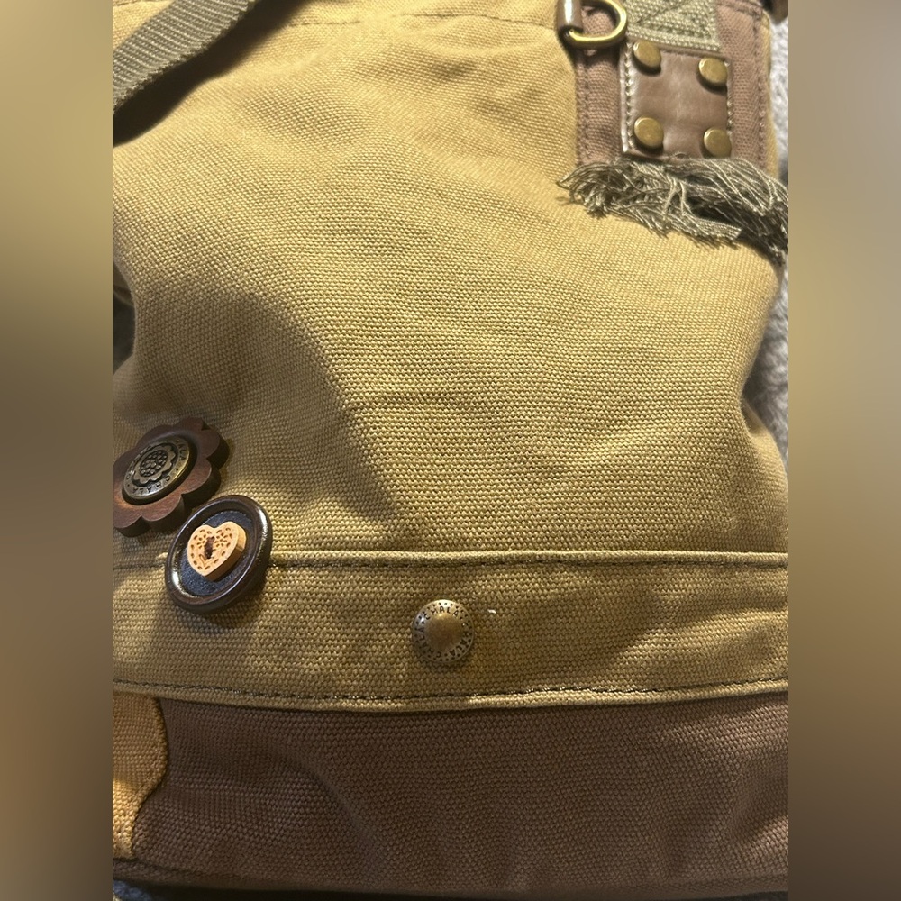 Chala Canvas Crossbody Bag - Picture 2 of 9